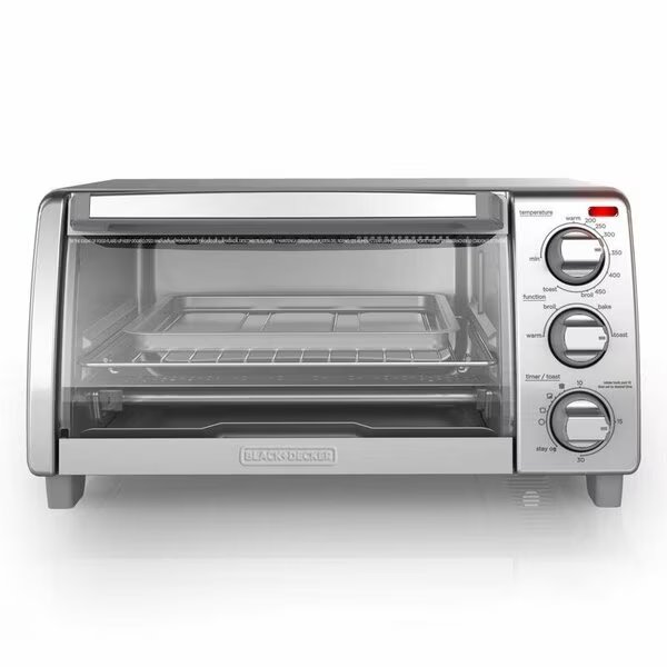TOASTER OVEN SILVER, Black & Decker, Mfr#: TO1745SSG